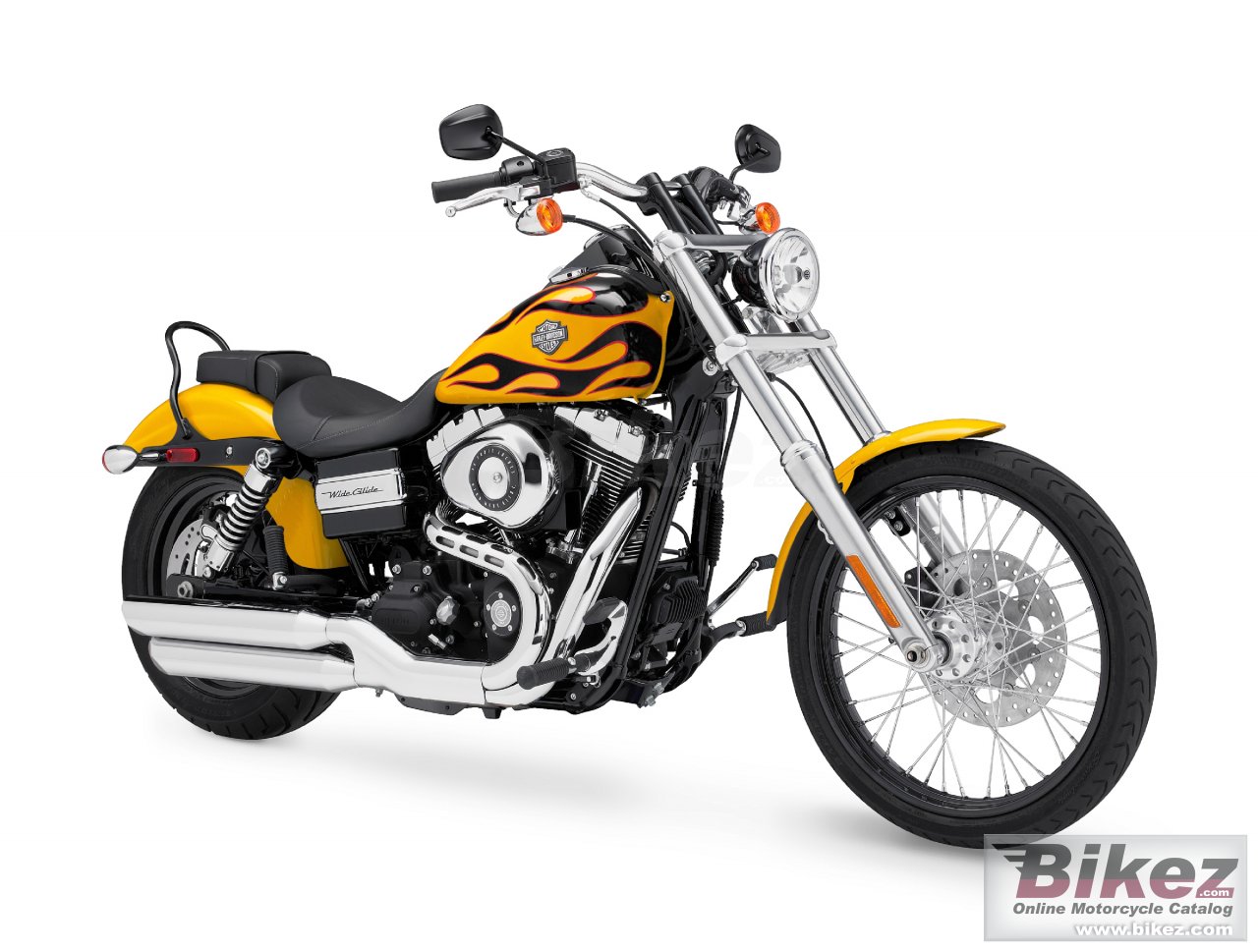 Big Harley-Davidson fxdwg dyna wide glide picture and wallpaper from Bikez.com